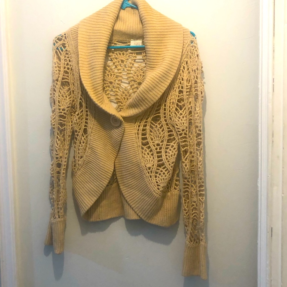 DAYTRIP OPEN KNIT CARDIGAN